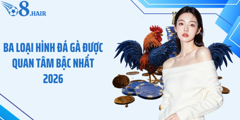 Ba loại hình đá gà được quan tâm bậc nhất 2026