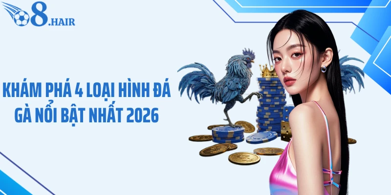 Khám phá 4 loại hình đá gà nổi bật nhất 2026